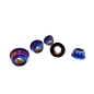 Preview: Titanium M8x1.25 Sprocket Nuts Set of 6 Bi-Hex Flange Lock Nut - Rison