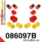 Preview: Honda Civic 95-00 JAPAN Front Suspension Bushing Kit SPORT STRONGFLEX PU 086097B