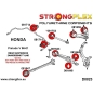 Preview: Honda Prelude SH V 96-01 Suspension Bushing Kit STREET STRONGFLEX PU 086206B