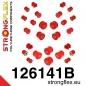Preview: Mitsubishi Lancer Evolution 4 5 6 Suspension Bushing Kit STREET STRONGFLEX PU 126141B