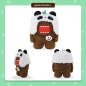 Preview: Domo-Kun Panda Kostüm 18cm