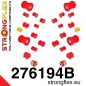 Preview: Toyota GT86 Subaru BRZ FR-S Suspension PU Bushing Kit STREET Complete STRONGFLEX 276194B