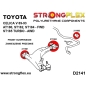 Preview: Toyota Celica V (89-93) AT180, ST182, ST184 FWD Suspension Bushing Kit STREET STRONGFLEX PU 216263A