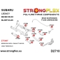 Preview: Subaru Legacy IV/ Outback III 03-09 Fahrwerk Buchsen Kit SPORT STRONGFLEX PU 276160A