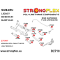 Preview: Subaru Legacy IV/ Outback III 03-09 Fahrwerk Buchsen Kit STREET STRONGFLEX PU 276160B
