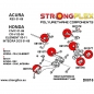 Preview: Honda Civic EP Integra DC5 RSX CRV Element Suspension Bushing Kit STREET STRONGFLEX PU 086195B