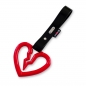 Preview: JDM Tsurikawa / Bosozoku  BROKEN HEART Red Heart Black Strap