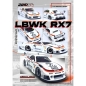 Preview: 1/64 Mazda RX7 FD3s LBWK Liberty Walk Super SIlhoutte White - Inno64