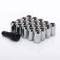 Preview: JR Stahl Radmuttern M12x1.25 Imbus LugNuts