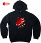 Preview: Ripped Rising Sun Hoodie / Sweatshirt / Pullover