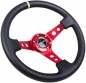 Preview: NRG Steering Wheel 350mm 76mm Leather