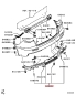 Preview: Mitsubishi Lancer Evo X Original Diffusor Ansatz OEM