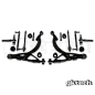 Preview: Toyota GT86 / GR86 / Subaru BRZ Front Suspension Arm Package - GKTech