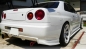 Preview: Nissan R34 GT-R HSM Stoßstangen Extensions Hinten