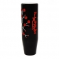 Preview: Black Rose Flower Shift Knob 120mm Illinium Flux