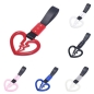 Preview: Tsurikawa Broken Heart Pink Strap Black