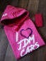 Preview: I LOVE JDM CARS Girls Hoodie / Pullover