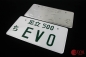 Preview: JDM Mitsubishi EVO Japan License Plate