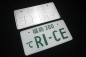 Preview: JDM RICE Japan License Plate