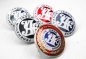 Preview: JAF Oldschool Badge Rot