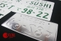 Preview: JDM 98-22 Japan License Plate