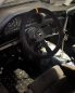 Preview: Luisi Mirage Corsa Center Marker ORANGE Suede Leather 350mm Steering Wheel TUV Approved