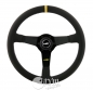 Preview: Luisi Mirage Race Yellow Marker Leather 350mm Steering Wheel TUV Approved
