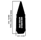 Preview: Steel Lug Nuts 2pcs MINI Spikes 76mm M12x1.5 Radmuttern - SICKSPEED