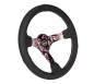 Preview: NRG Sakura Premium Leather Steering Wheel 350mm Deep Dish