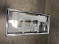 Preview: JDM Kennzeichen Rahmen Original Silber Honda geriffelt