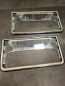 Preview: JDM Kennzeichen Rahmen Original GOLD Toyota