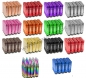 Preview: Steel Lug Nuts 3-Teilig 60/80mm M14x1,5 / 1/2x20unf Wheel Nuts - SICKSPEED