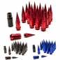 Preview: Spiked Wheel Lug Nuts 12x1.25 - Forged Aluminium 20pcs