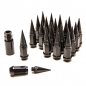 Preview: Spiked Wheel Lug Nuts 12x1.25 - Forged Aluminium 20pcs