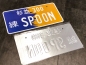 Preview: Spoon Japan License Plate