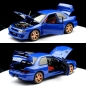 Preview: 1/32 Subaru GC 22B WRX STI Coupe Blue With Lights