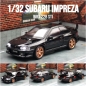 Preview: 1/32 Subaru GC 22B WRX STI Coupe Black With Lights