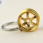 Preview: Rim Keyring VOLK Racing TE37 Style Metal Gold