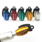 Preview: Anodized Granate Universal Valve Caps