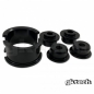 Preview: Nissan Z33 350Z / V35 Skyline GKTech Solid Aluminium Steering Rack Bushes