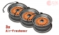 Preview: Air-Freshener 3pcs PACK Rim RS VANILLA
