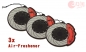 Preview: Air-Freshener 3pcs Pack Brakedisc VANILLA