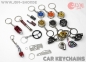 Preview: Nissan 3D Metal Keyring Red