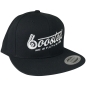 Preview: Boosted Status Snapback Cap Hat - Black / White