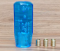 Preview: Bubble Schaltknauf 8-Kant 10/15cm Blau