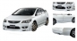 Preview: Honda Civic 4D/Hybrid 09+ Mugen Look ABS Bodykit