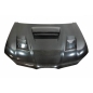 Preview: Subaru Impreza 2007 Carbon Motorhaube mit Luft Einlässen