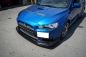 Preview: PU Design Mitsubishi Lancer EVO X 10 VT Style Front Lip with Splitter