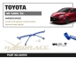 Preview: Hardrace Toyota Yaris GR Strutbar / Harness Bar Rear Upper 4 Point