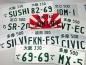 Preview: Spoon Japan License Plate Green